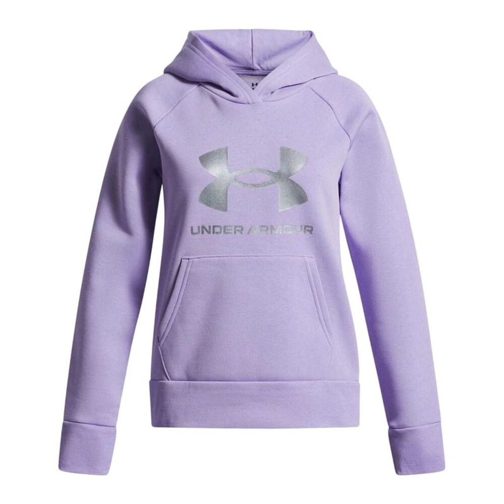 Under Armour Girls Rival Hoodie / Purple